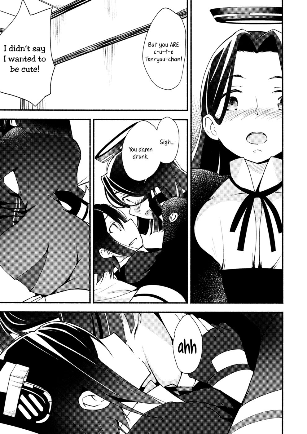 Hentai Manga Comic-Because You're Kind, Tenryuu-chan-Read-10